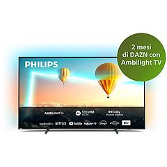 Philips ambilight tv 43'' android tv uhd 4k 43pus8007, hdr10+ e dolby v
