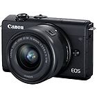 Canon Fotocamera Eos M200 + Ef15-45mm F/3.5-6.3 Is Stm Milc 24,1 Mp Cmos 6000 X 4000 Pixel Nero