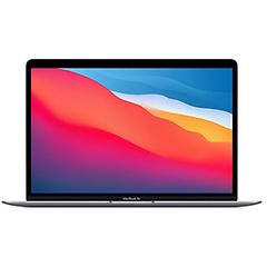 Apple macbook air 13, 13,3 pollici, processore m-series, 7-core gpu, 8 gb, ssd 256 gray
