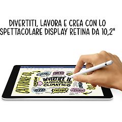Apple tablet 10.2-inch ipad wi-fi 9^ generazione tablet 256 gb 10.2'' mk2p3tya