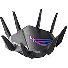Asus gaming router gt-axe11000 tri-band wifi 6e port ps5 compatible triple-level game acceleration