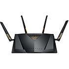 Asus router  rt-ax88u wifi 6 ax6000 dual band wifi mesh system, game rangeboost nero