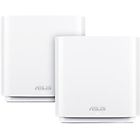 Asus impianto wi-fi ax6600 tri-band mesh wifi 6 system copertura fino a 410 mq 6.6gbps 2 pz
