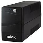 Nilox gruppo di continuità premium line interactive ups 800 va nxgcli8001x5v2