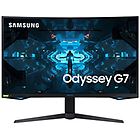 Samsung monitor gaming odyssey g7-c32g75, curvo 32'', 1000r, qhd, hdr600, 240hz, 1ms, freesync, g-sync