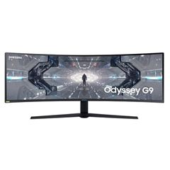 Samsung monitor gaming odyssey g9-c49g95, curvo 49'', 1000r, dualqhd, hdr1000, 240hz, 1ms, g-sync
