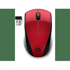 Hp mouse 220 mouse 2.4 ghz rosso tramonto 7kx10aa#abb