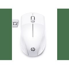 Hp mouse 220 mouse 2.4 ghz bianco neve 7kx12aa#abb