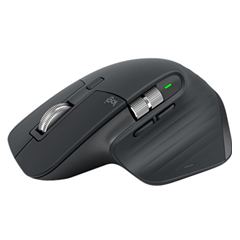 Logitech mouse mx master 3 mouse bluetooth, 2.4 ghz grafite 910-005694