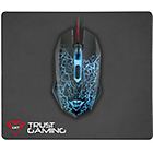 Trust mouse gaming gxt 783 gaming mouse & mouse pad mouse usb 22736