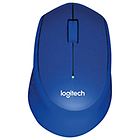 Logitech Mouse M330 Silent Plus Mouse 2.4 Ghz Blu 910-004910