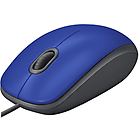 Logitech mouse m110 silent mouse usb blu 910-005488