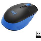 Logitech mouse m190 mouse blu 910-005907