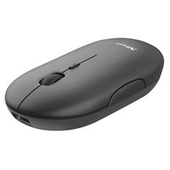 Trust mouse wireless puck wrl rchrgable ms blk