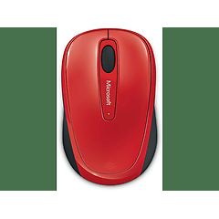 Microsoft mouse wireless mobile mouse 3500 rosso fiamma