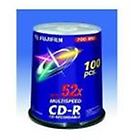 Fujifilm cd cd-r x 100 700 mb supporti di memorizzazione f17034