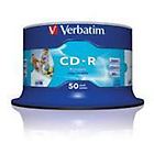 Verbatim cd datalifeplus cd-r x 50 700 mb supporti di memorizzazione 43438/50