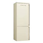 Smeg fa8005lpo5 coloniale frigorifero con congelatore a libera installazione cm. 70 h. 196 lt. 481 panna