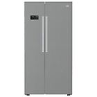 Beko frigorifero americano side by side no frost 580 litri classe f colore inox gn163130ptn