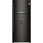 Lg frigorifero gtf744blpzd doppia porta classe e 78 cm no frost nero