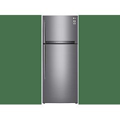Lg frigorifero gtb574pzhzd doppia porta classe e 70 cm no frost platinum silver
