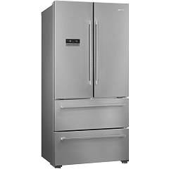 Smeg frigorifero fq55fxdf congelatore inferiore della porta francese classe f 84 cm grigio