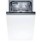 Bosch srv2ikx10e 2 lavastoviglie integrata totale cm. 45 9 coperti