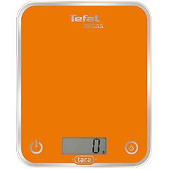 Tefal bilancia da cucina optiss glass bc5001 max 5 kg funzione tara arancione