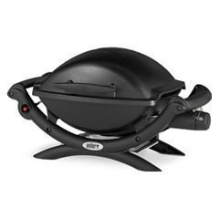 Weber barbecue q1000 gas grill back