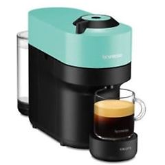Krups macchina da caffè nespresso vertuo pop xn9204k aqua mint capsule