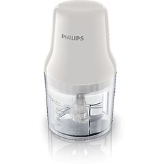 Philips hr1393 daily collection tritatutto 450 w, recipiente in plastica da 0,7 l, 2 lame
