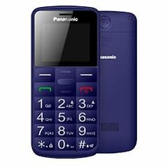 Panasonic telefono cellulare kx-tu110exc blue easy phone