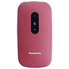 Panasonic telefono cellulare kx-tu446 wine red telefono con funzionalità gsm kx-tu446exr