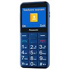 Panasonic telefono cellulare kx-tu155 blu telefono con funzionalità gsm kx-tu155excn
