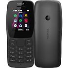 Nokia telefono cellulare display 1.8 fot qvga dual sim black 110ds