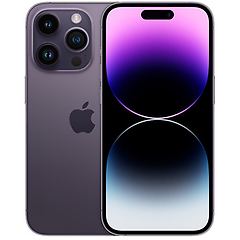 Apple smartphone iphone 14 pro 5g viola scuro 128 gb single sim fotocamera 48 mp