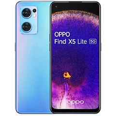 Oppo smartphone find x5 lite 5g blu 256 gb dual sim fotocamera 64 mp