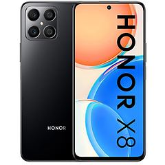 Honor smartphone x8 nero 128 gb dual sim fotocamera 64 mp