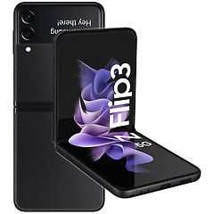 Samsung smartphone galaxy z flip3 5g black 128 gb single sim fotocamera 12 mp