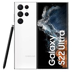 Samsung sms908bzwdeue galaxy s22 ultra 5g display 6.8'' dynamic amoled 2x, 5 fotocamere, ram 8 gb, 128 gb, 5