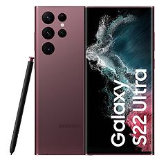 Samsung smartphone galaxy s22 ultra 5g burgundy 128 gb single sim fotocamera 108 mp