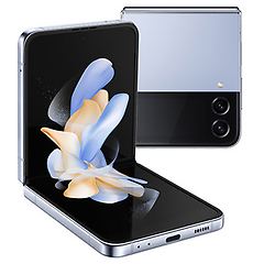 Samsung smartphone galaxy z flip4 5g blue 128 gb dual sim fotocamera 12 mp