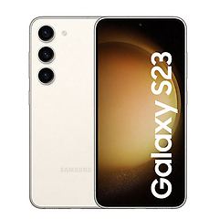 Samsung smartphone galaxy s23 5g cream 256 gb dual sim fotocamera 50 mp