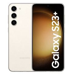 Samsung smartphone galaxy s23+ 5g cream 256 gb dual sim fotocamera 50 mp