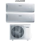Vaillant climatizzatore condizionatore dual split inverter serie climavair plus vai 8 12+12 con vaf8-050w2no 