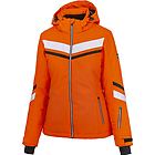 Hot Stuff stripe jkt woman giacca da sci donna orange/black d40 i46