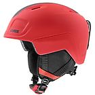 Uvex heyya pro casco sci bambino red/black 54-58 cm