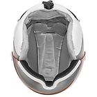 Uvex hlmt 600 visor casco sci alpino white 53-55 cm
