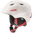 Uvex airwing 2 pro casco da sci bambino white/red 48-52 cm