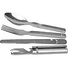 Meru stainless steel cutlery set posate silver